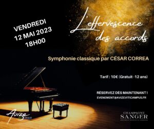 concert Effervescence des accords organisé par Avize Viti Campus et Champagne Sanger